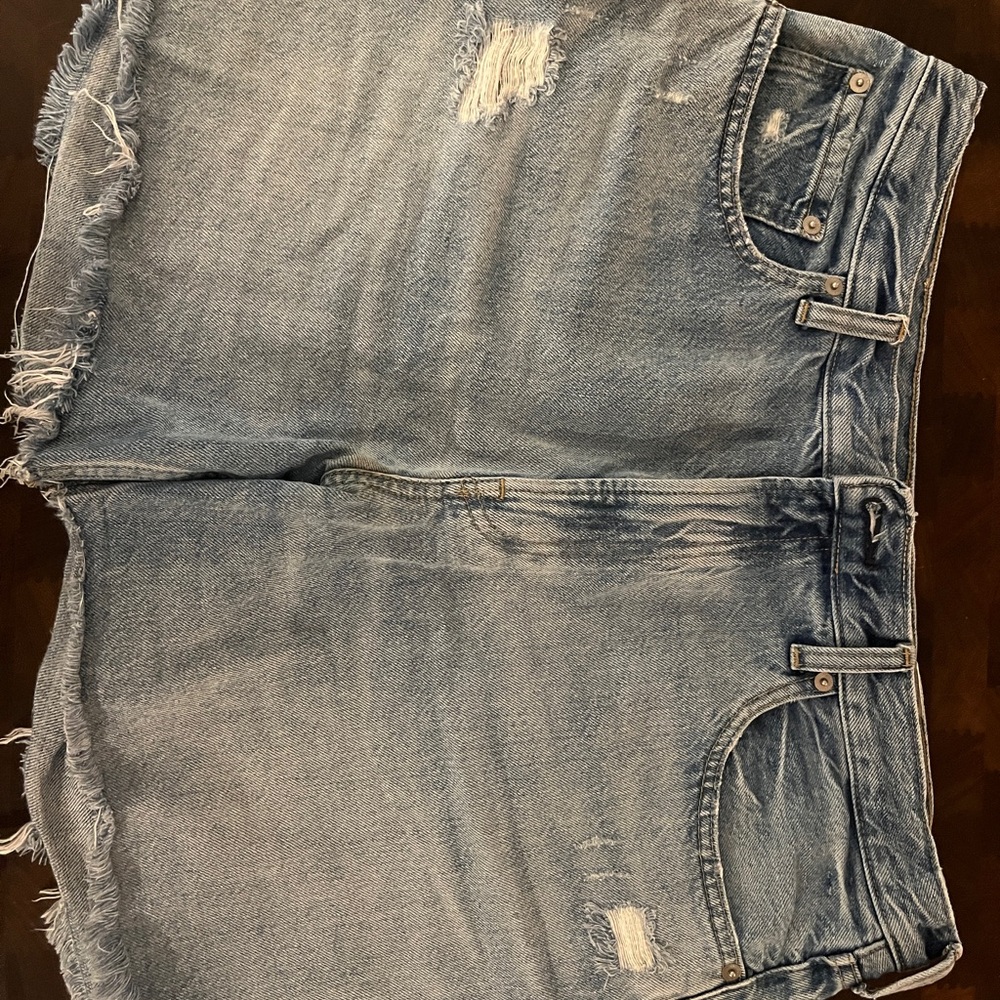 Everlane Blue Denim Shorts
